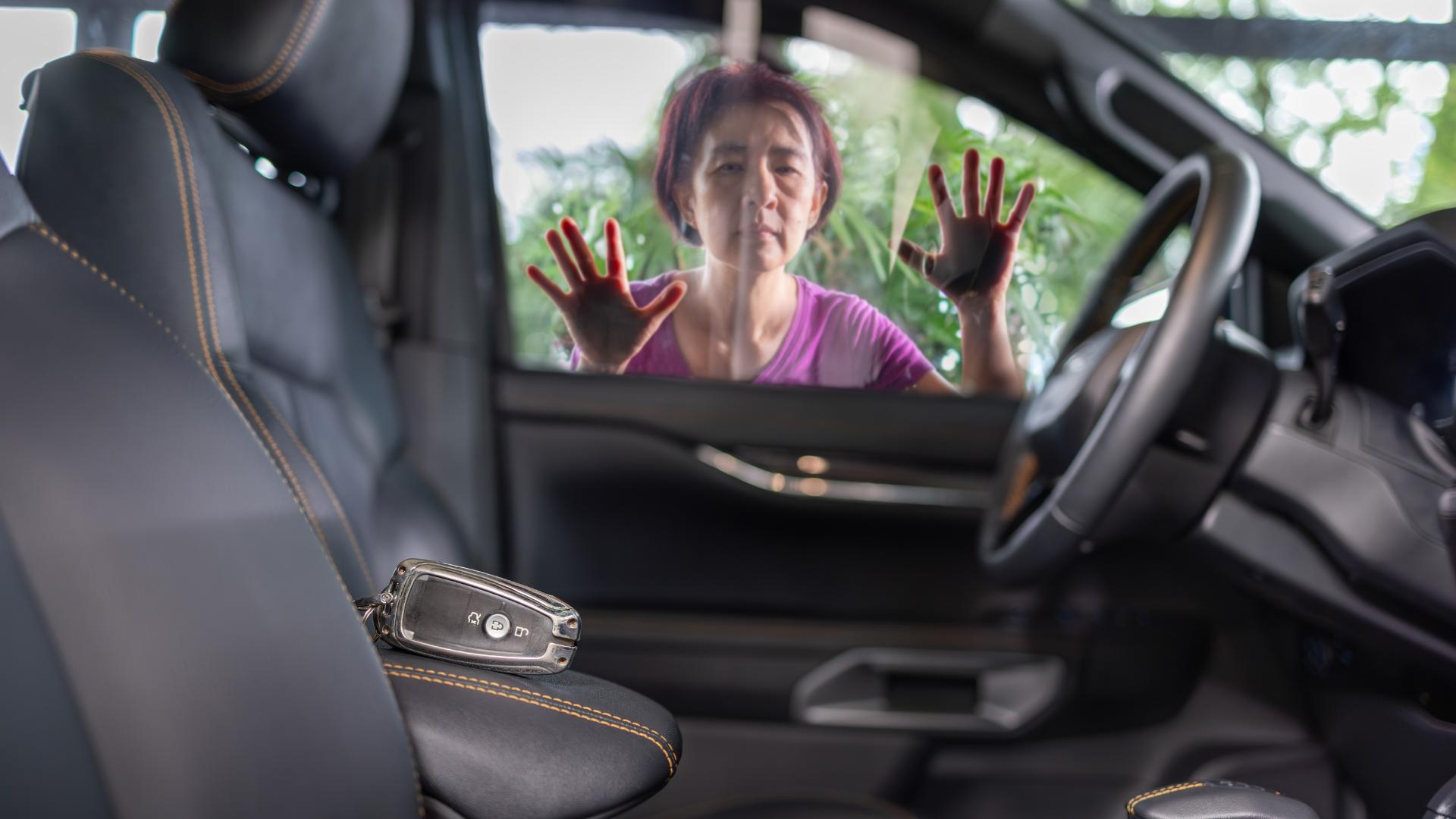 Professional auto-lockout tools used for damage-free vehicle entry